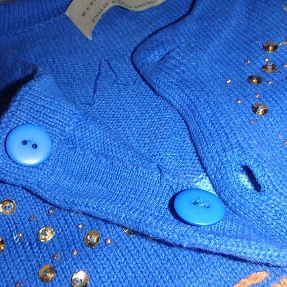 One of a kind Holy Night Christmas sweater - Picture 6 of 10